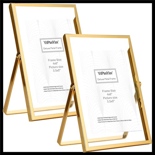4x6 gold floating - floating, set