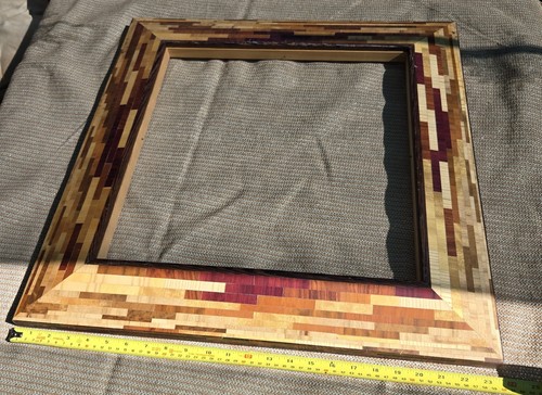 Handmade mosaic wood floating - handmade,