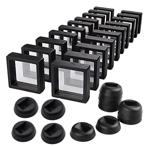 20pc floating case box coin - 20pc,