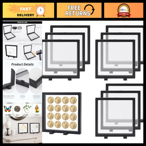 Pcs floating display frames - 10,
