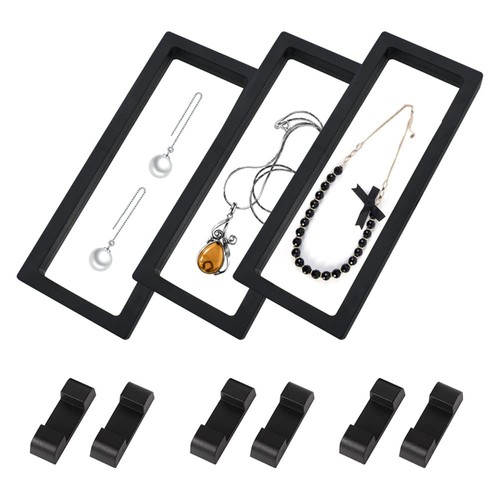 3pcs floating frame display - floating,