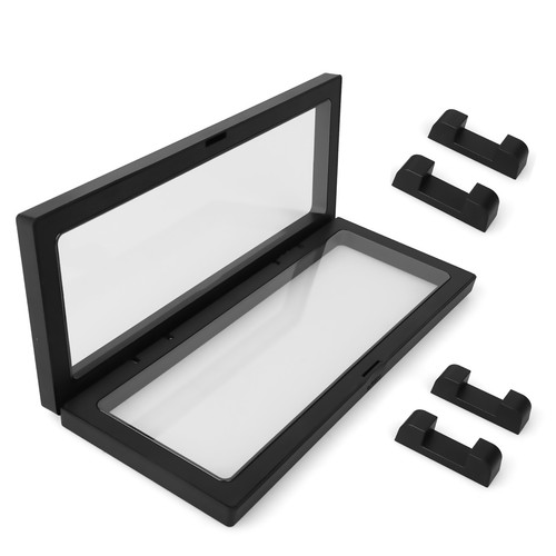 2pcs floating coin display - 3d,