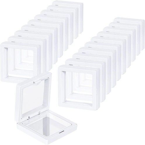 Pcs white floating coin - pcs,