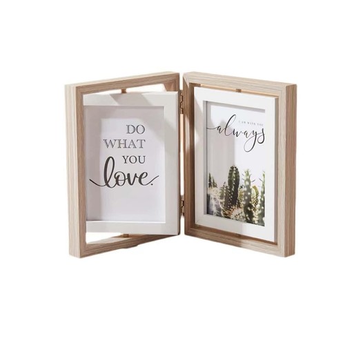 Wooden hinged double - hinged,